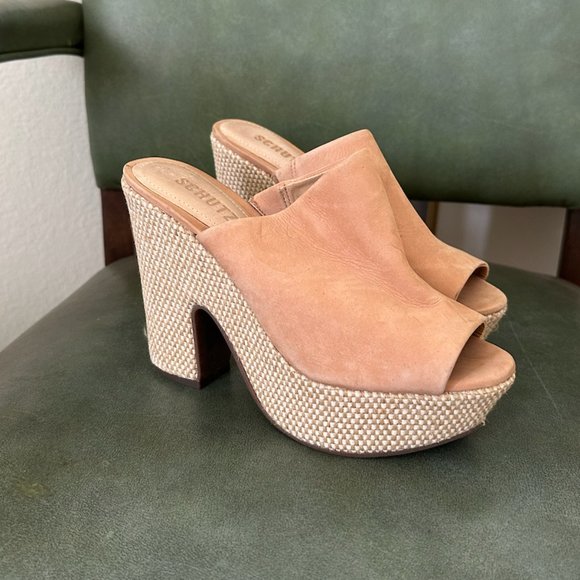 Schutz platform heels - Picture 1 of 3